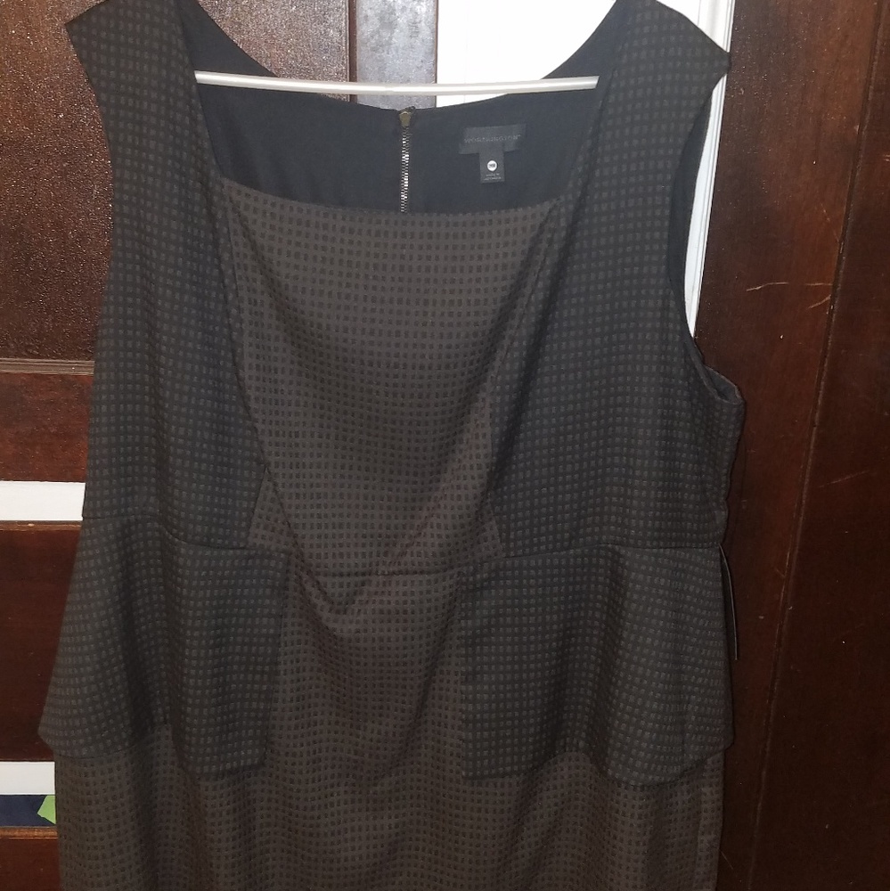 Plus Size Peplum Dress 24W